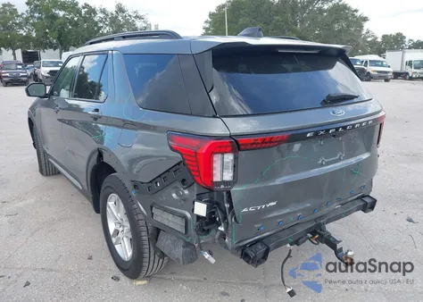 2025 Ford Explorer Active z USA, uszkodzony, nr VIN 1FMUK7DH9SGA03246